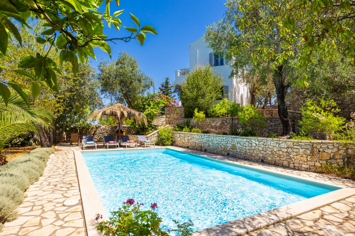 Beautiful villa with private pool and terrace with sea views