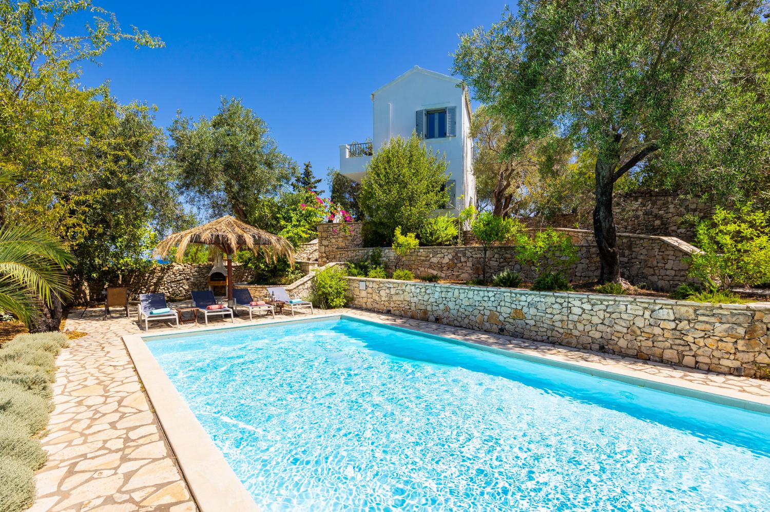 Beautiful villa with private pool and terrace with sea views