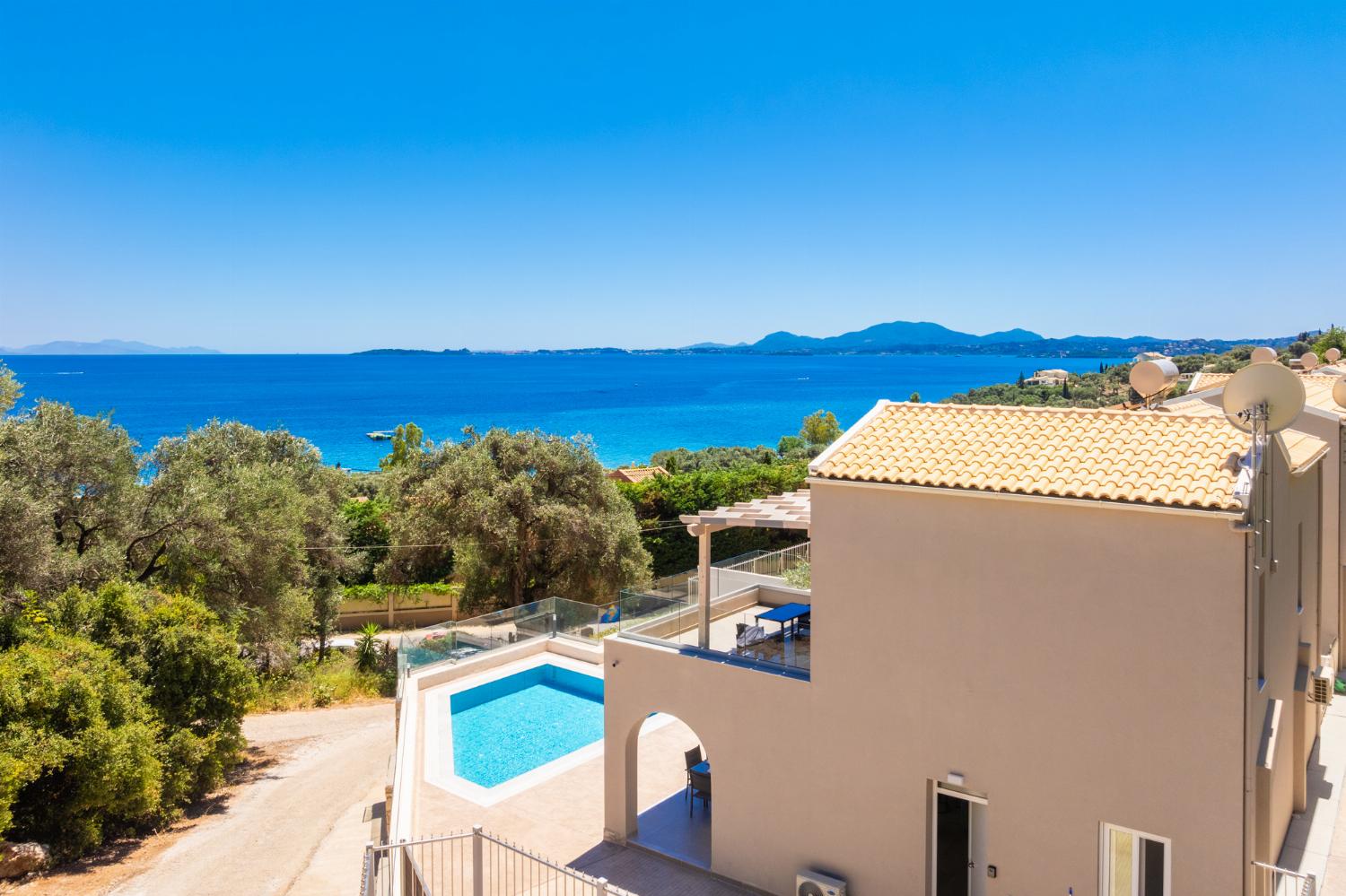 Beautiful villa with private pool and terrace with sea views