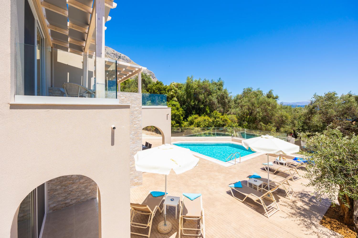 Beautiful villa with private pool and terrace with sea views