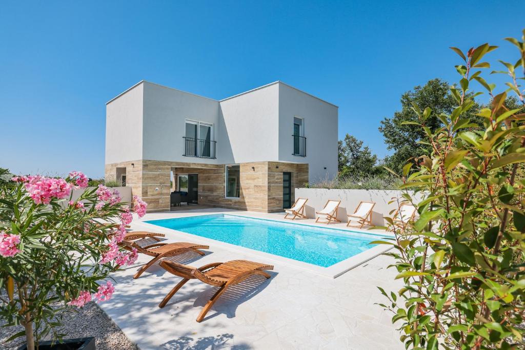 ,Beautiful villa with private pool and terrace