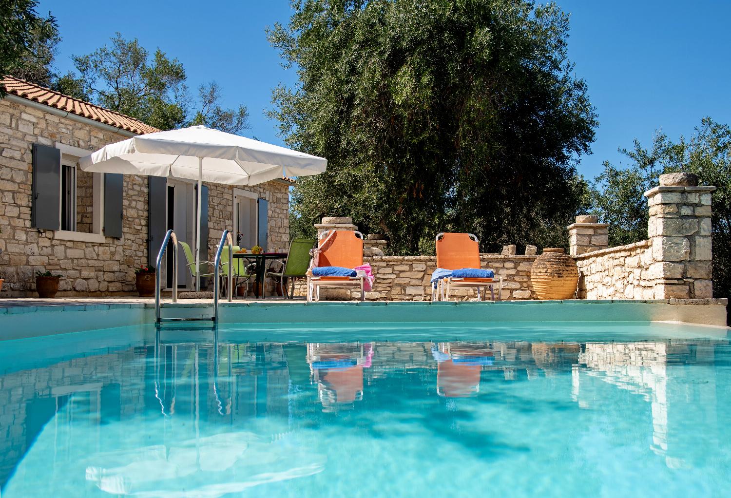 Private pool and terrace