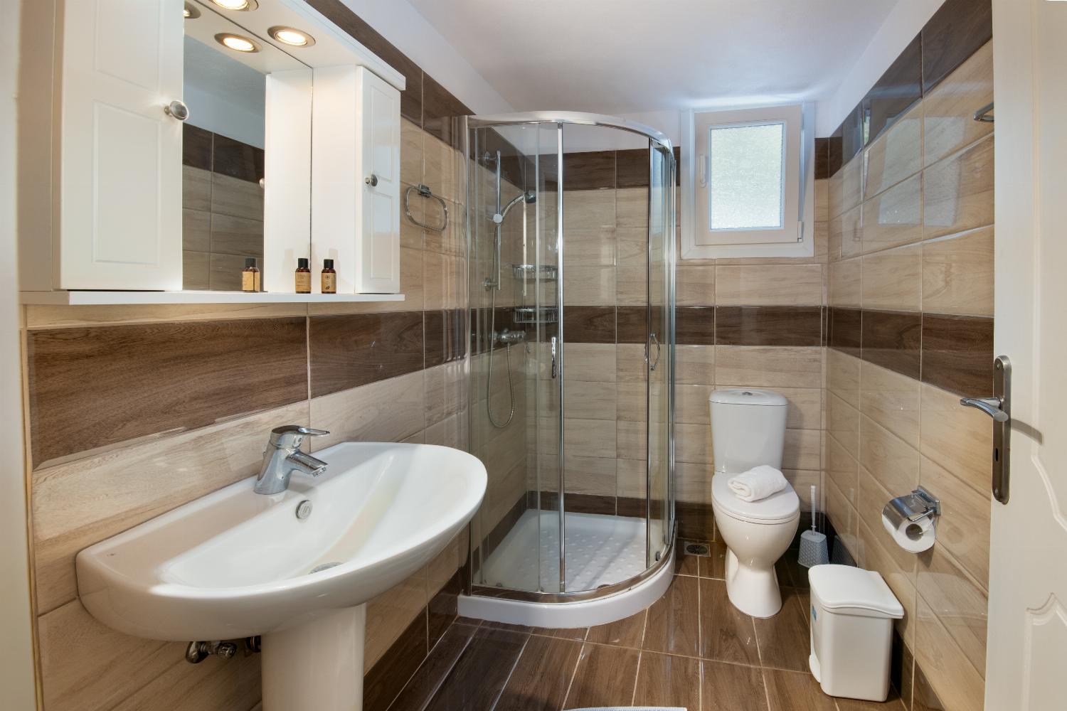 Family bathroom with shower