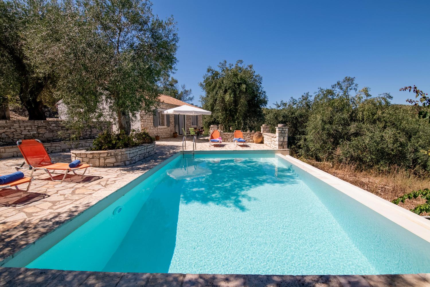 Private pool and terrace