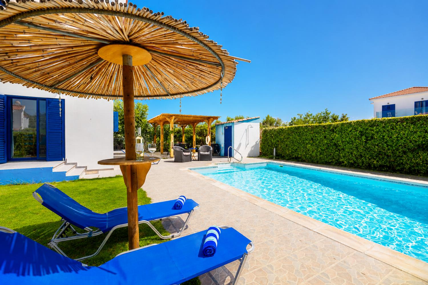 Private pool and terrace