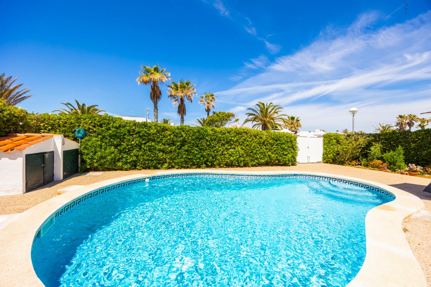 Private pool and terrace