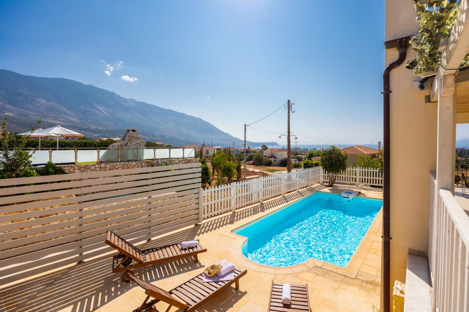 Beautiful villa with private pool and terrace with sea views