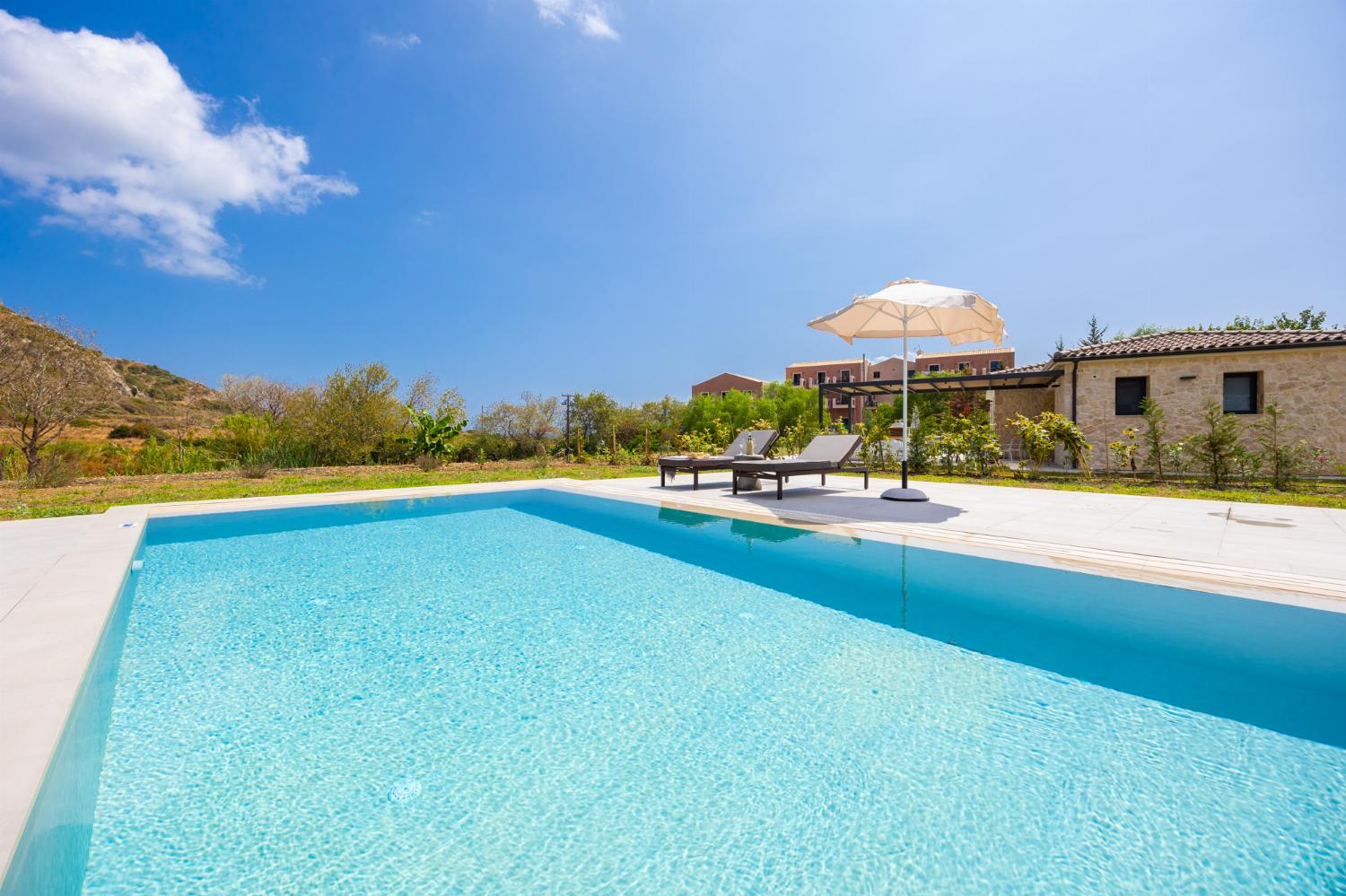 Private pool and terrace