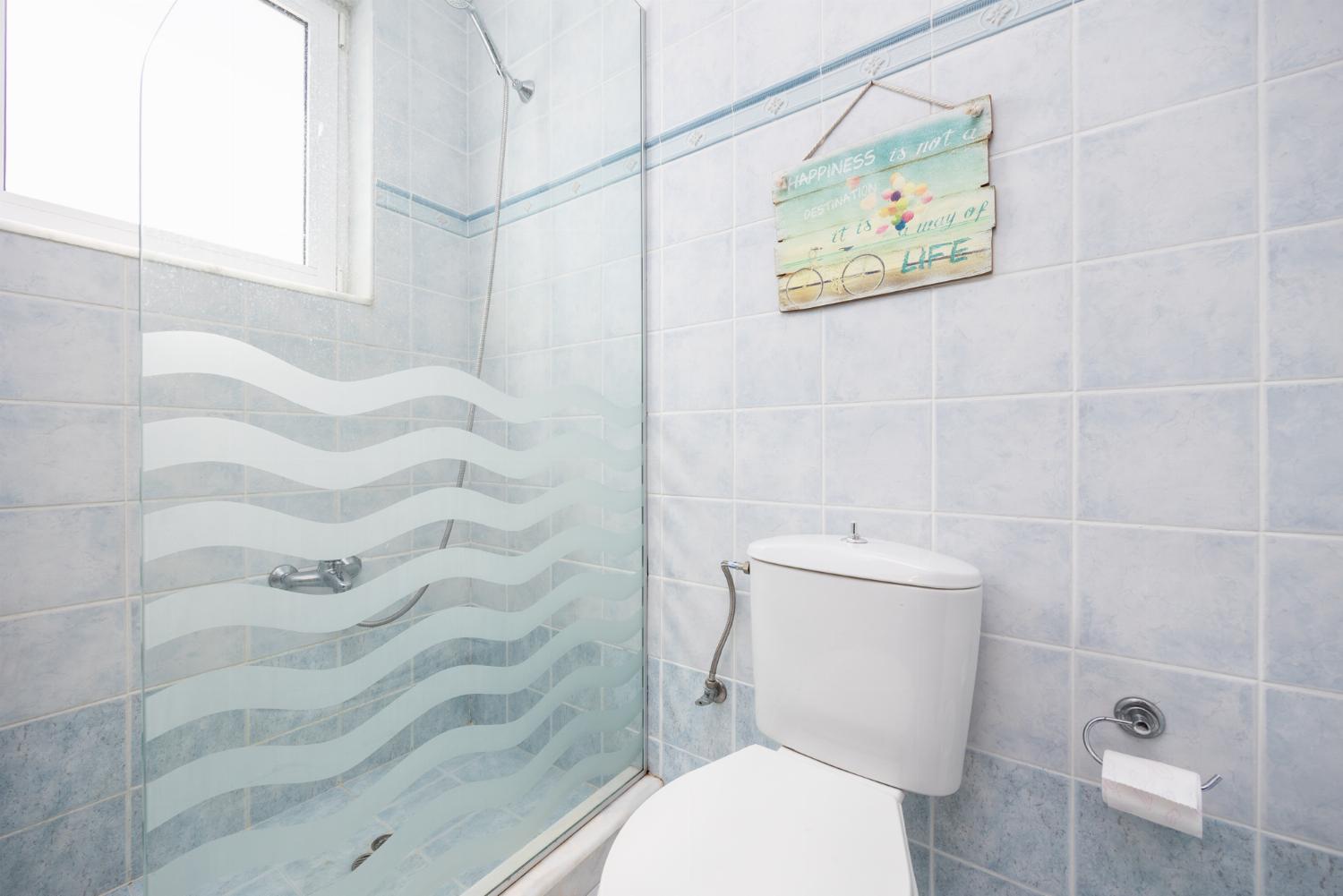 Family bathroom with shower