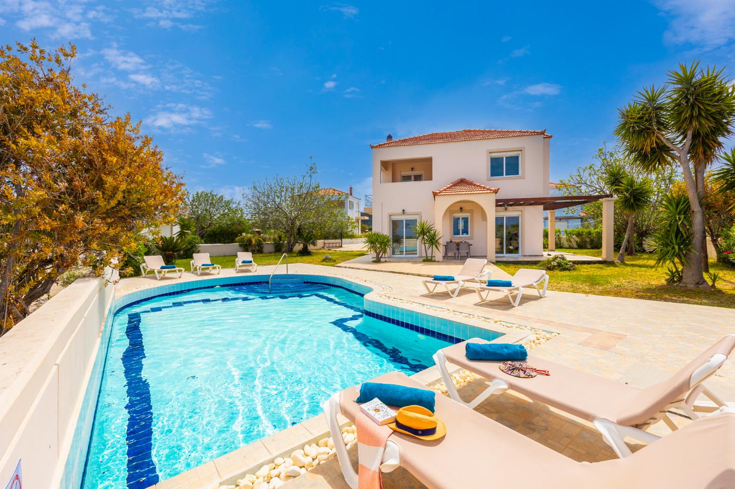 Beautiful villa with private pool and terrace with sea views