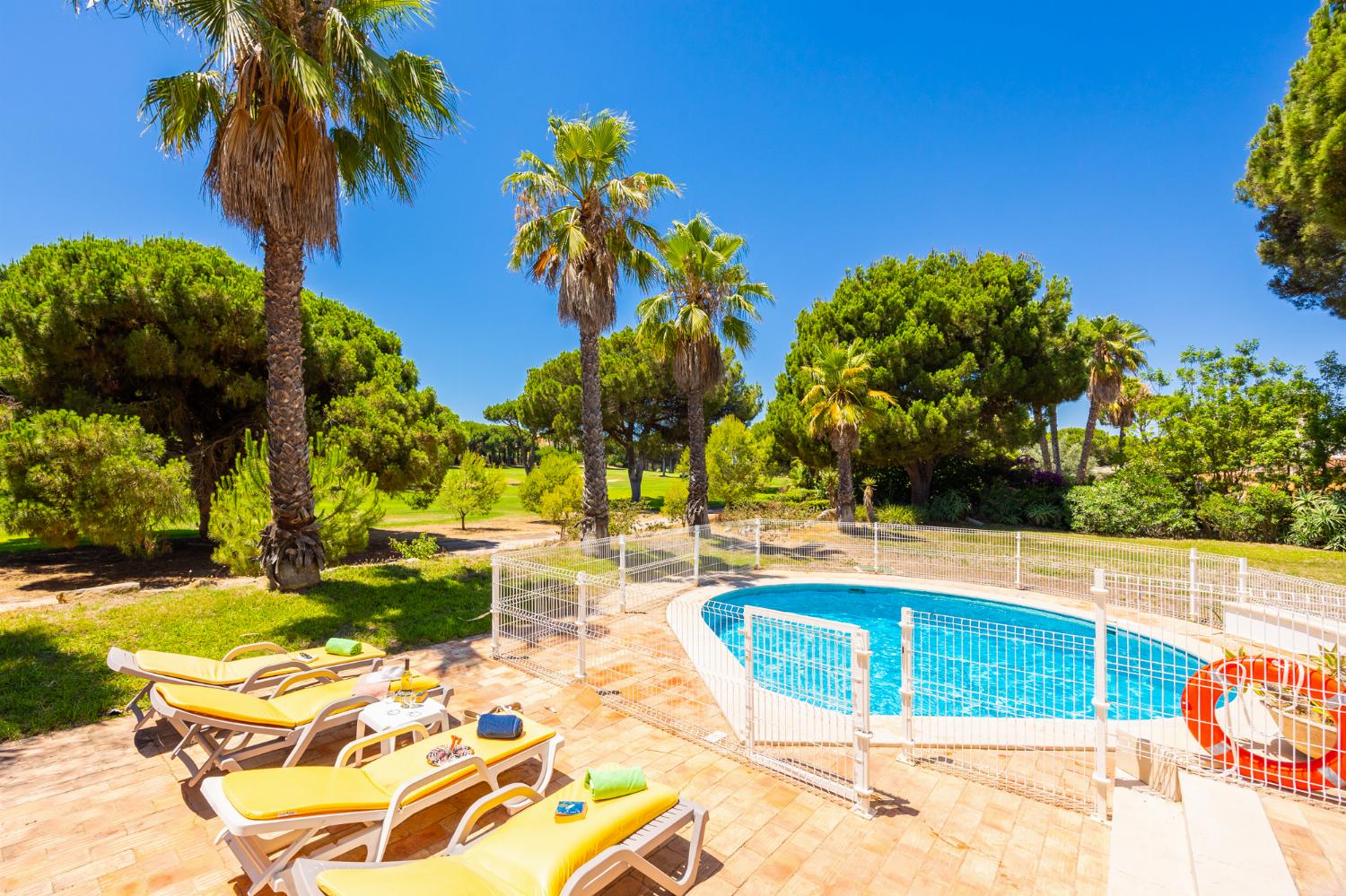 Private pool and terrace