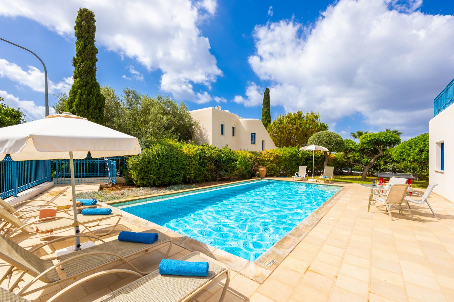 Private pool and terrace
