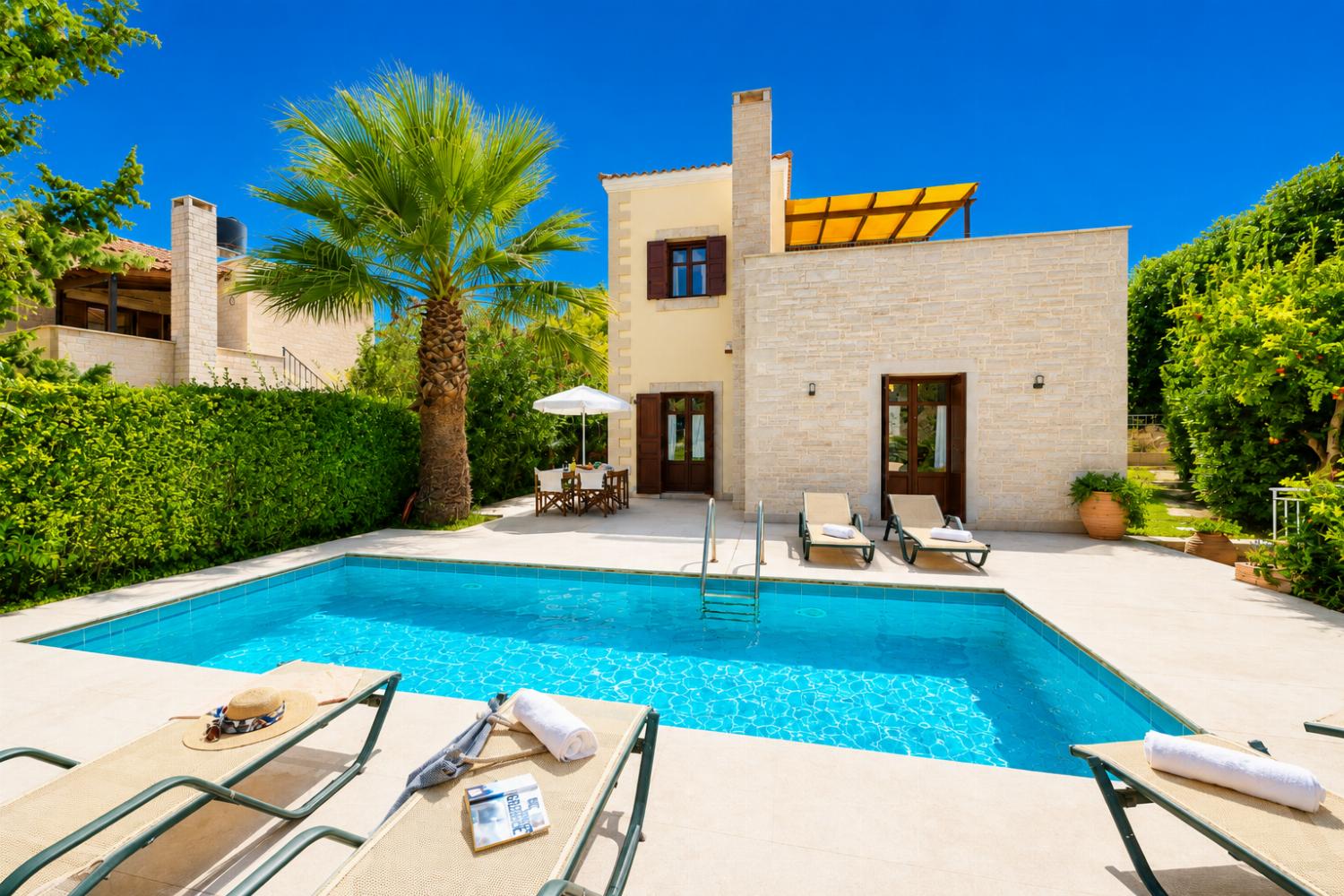 ,Beautiful villa with private pool and terrace