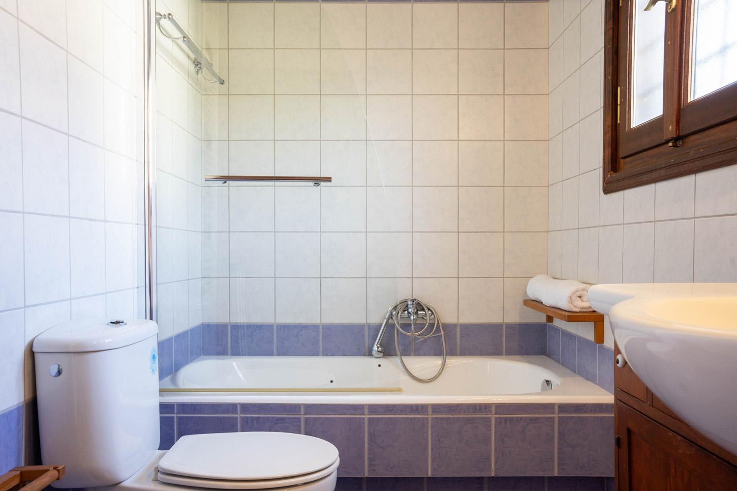 Family bathroom with shower