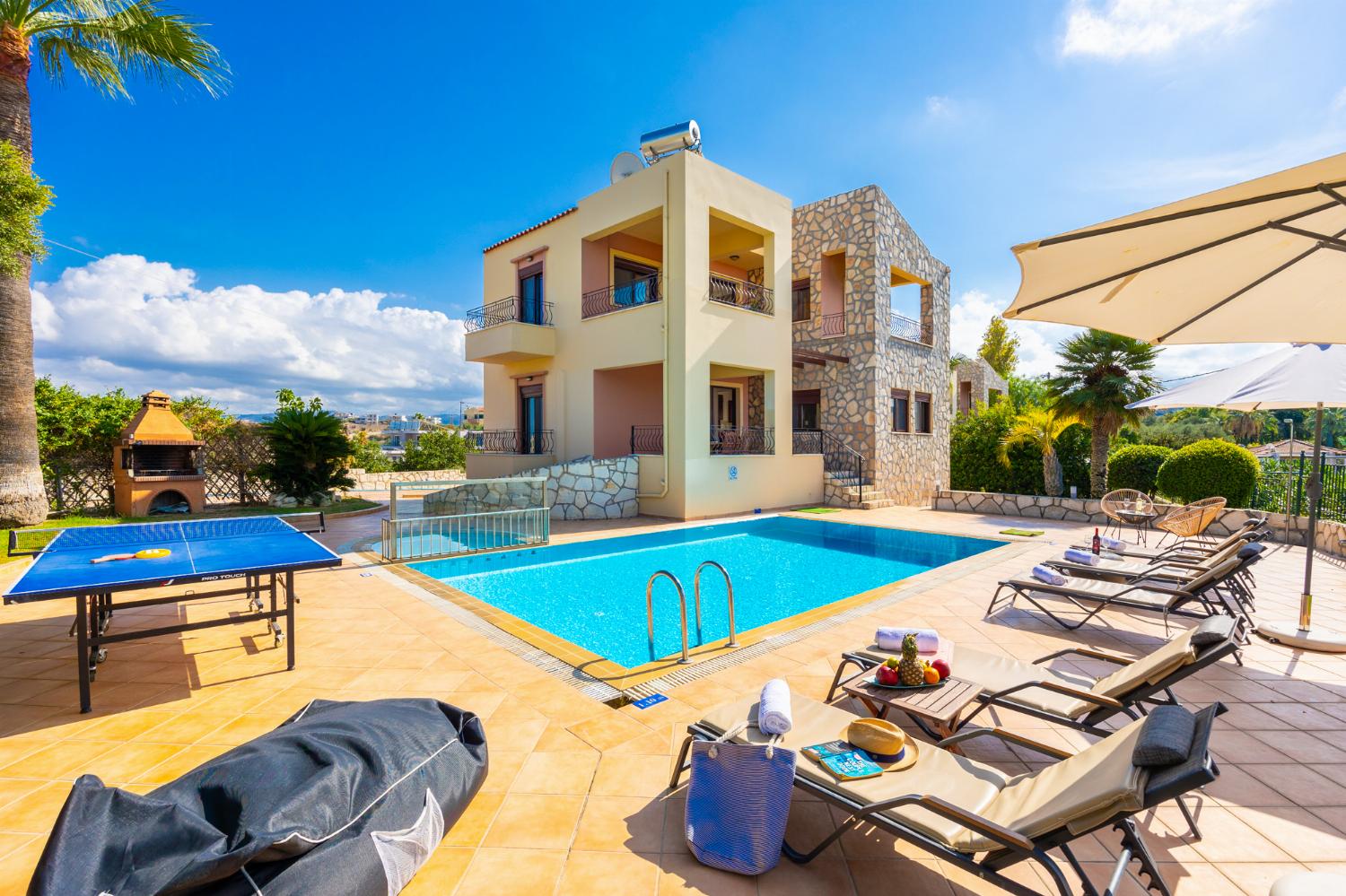 Beautiful villa with private pool and terrace with sea views