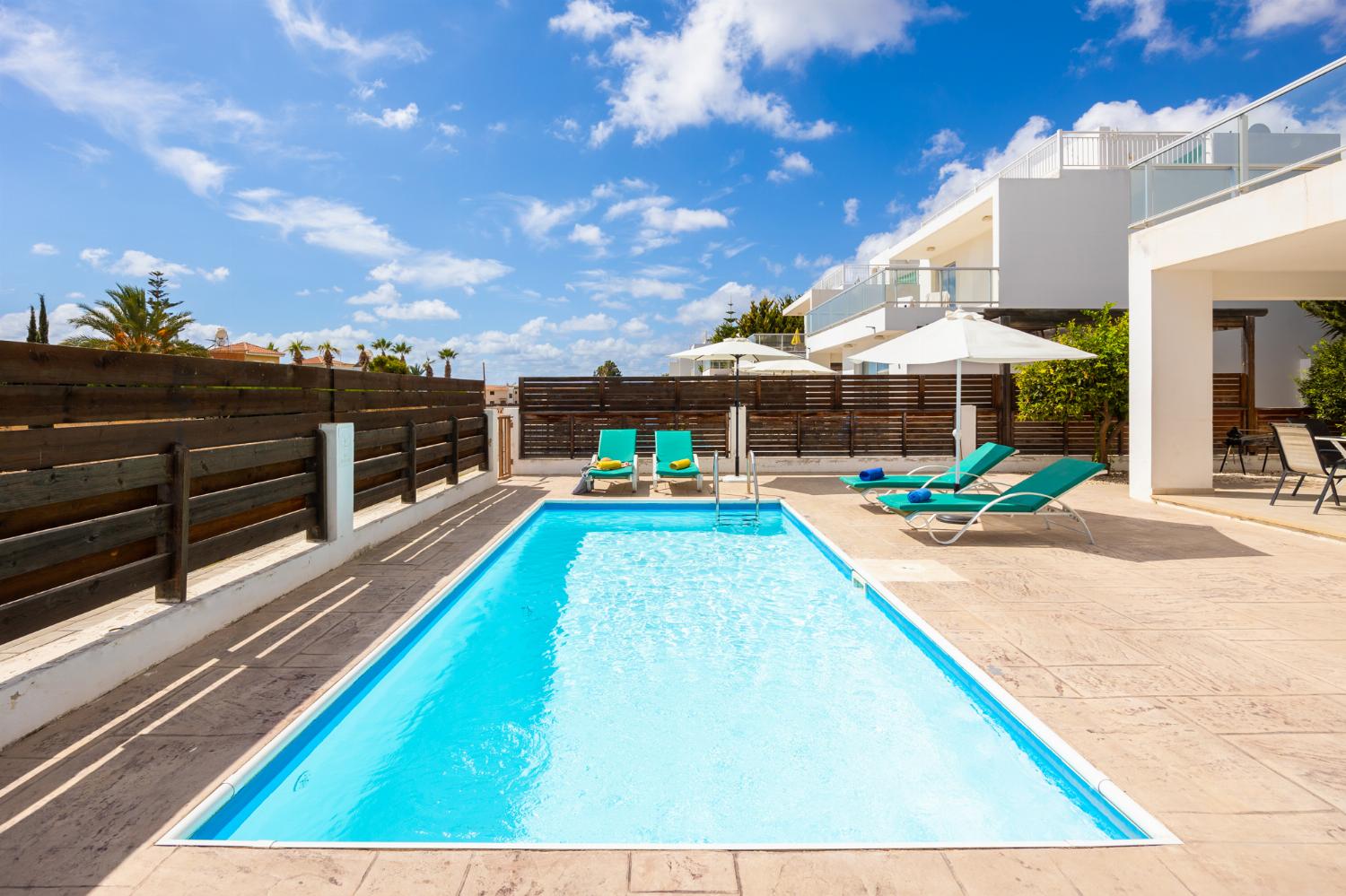 Private pool and terrace