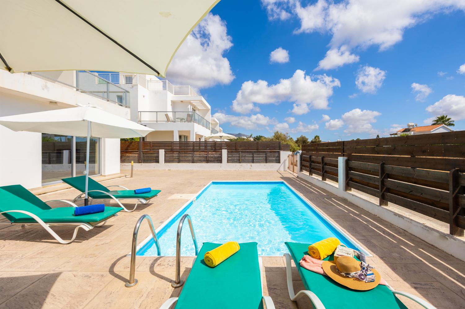 Private pool and terrace