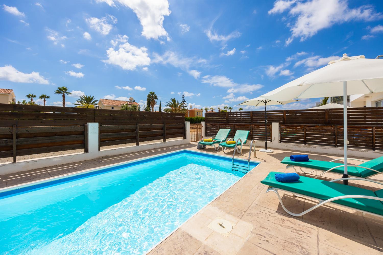 Private pool and terrace