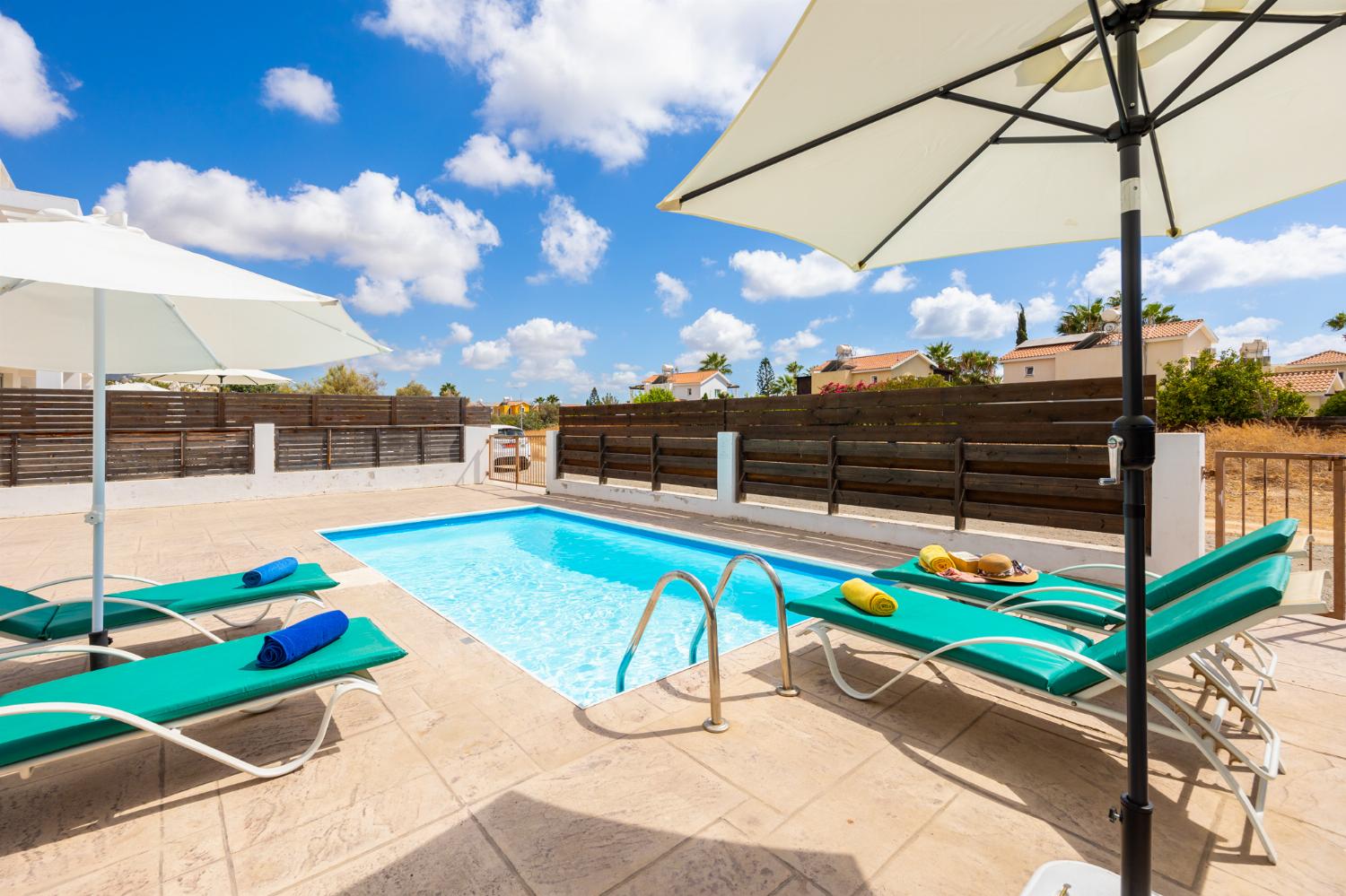 Private pool and terrace