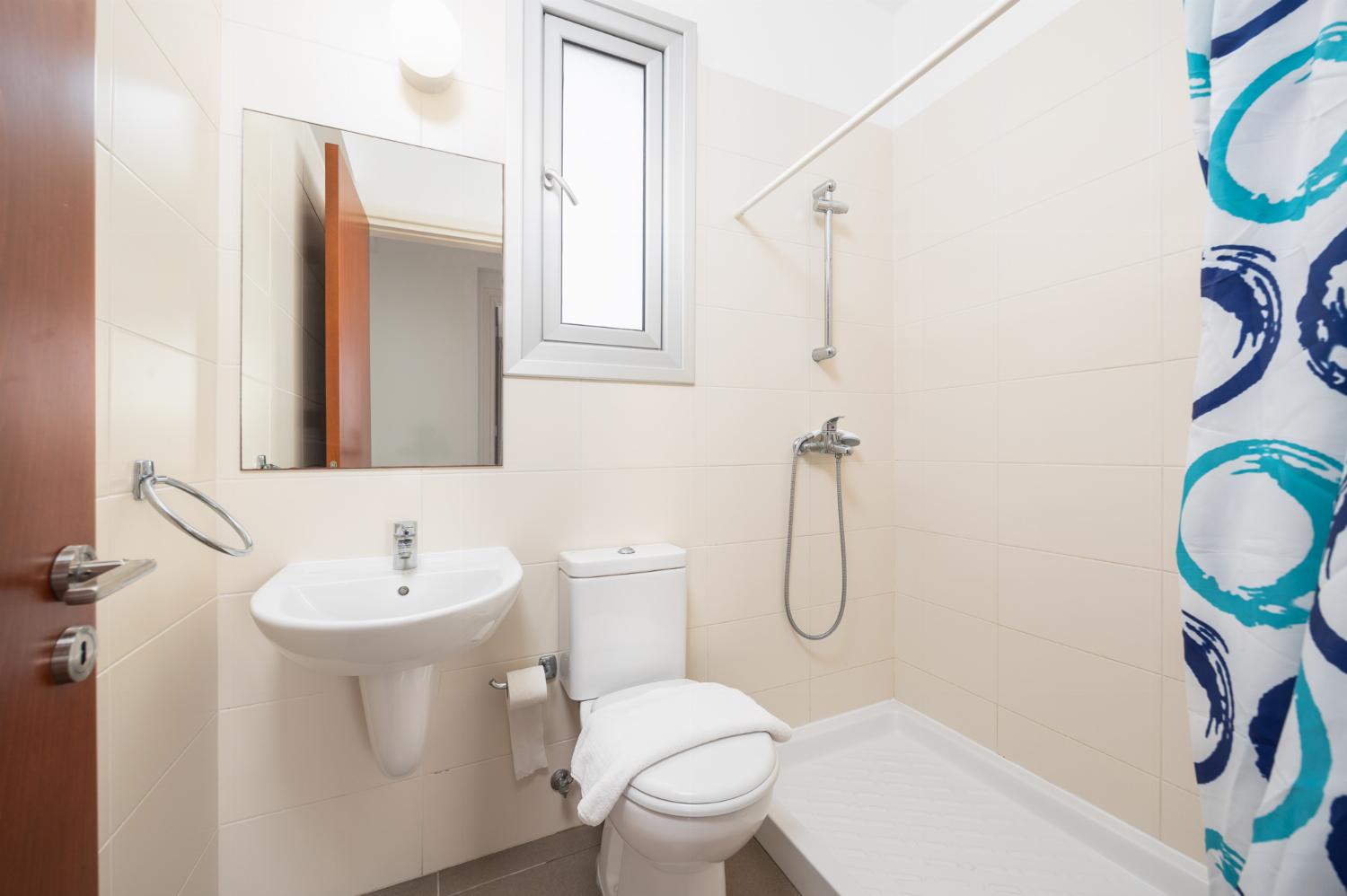 Family bathroom with shower