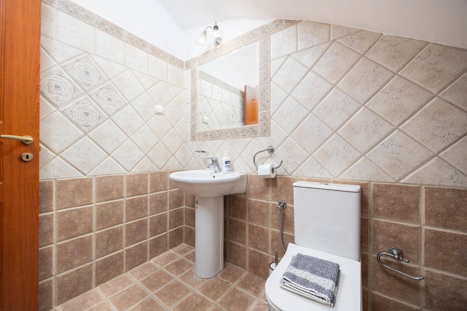 Family bathroom with shower