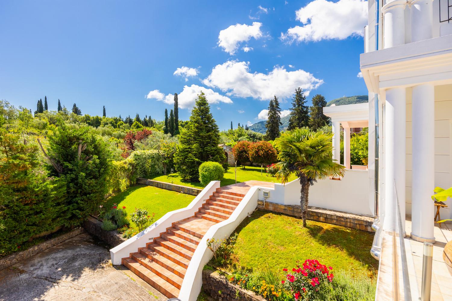 Garden area