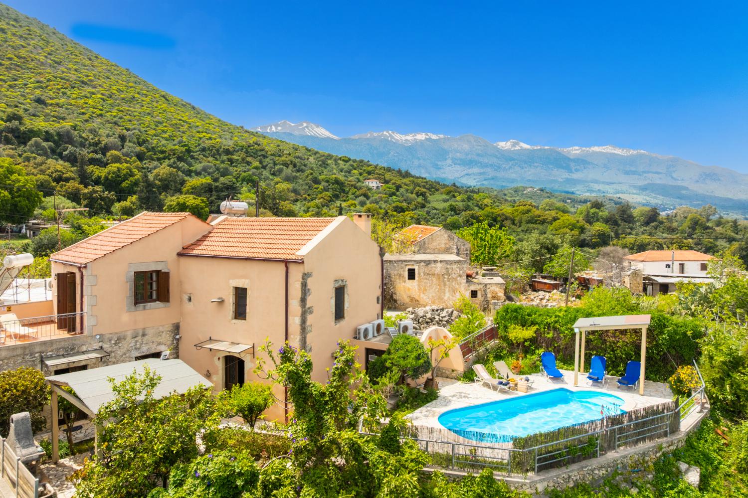 Beautiful villa with private pool and terrace