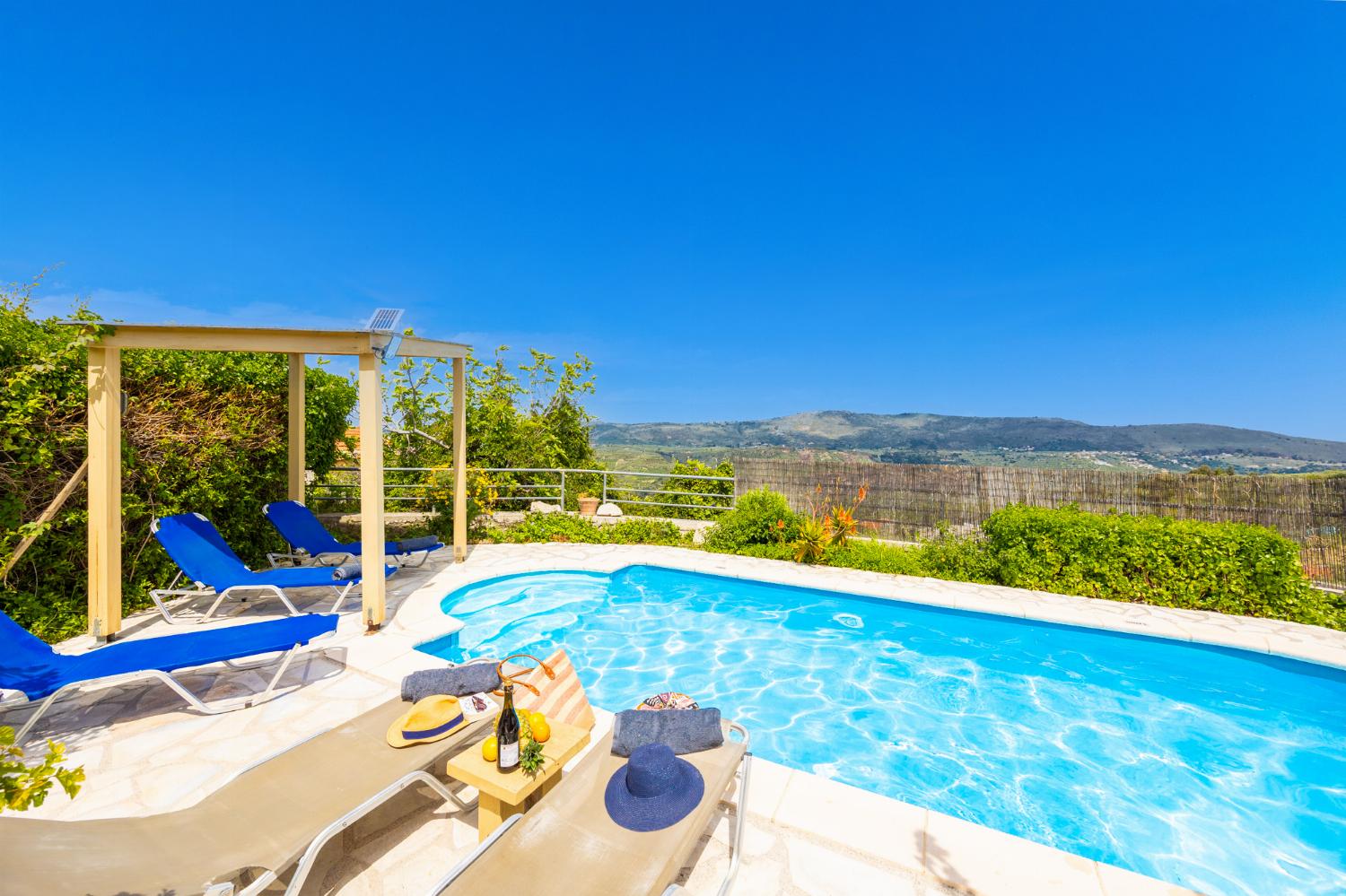 Private pool and terrace