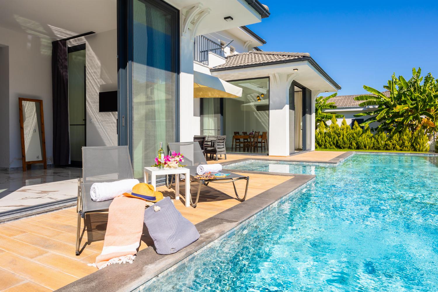 Beautiful villa with private pool, terrace, and garden
