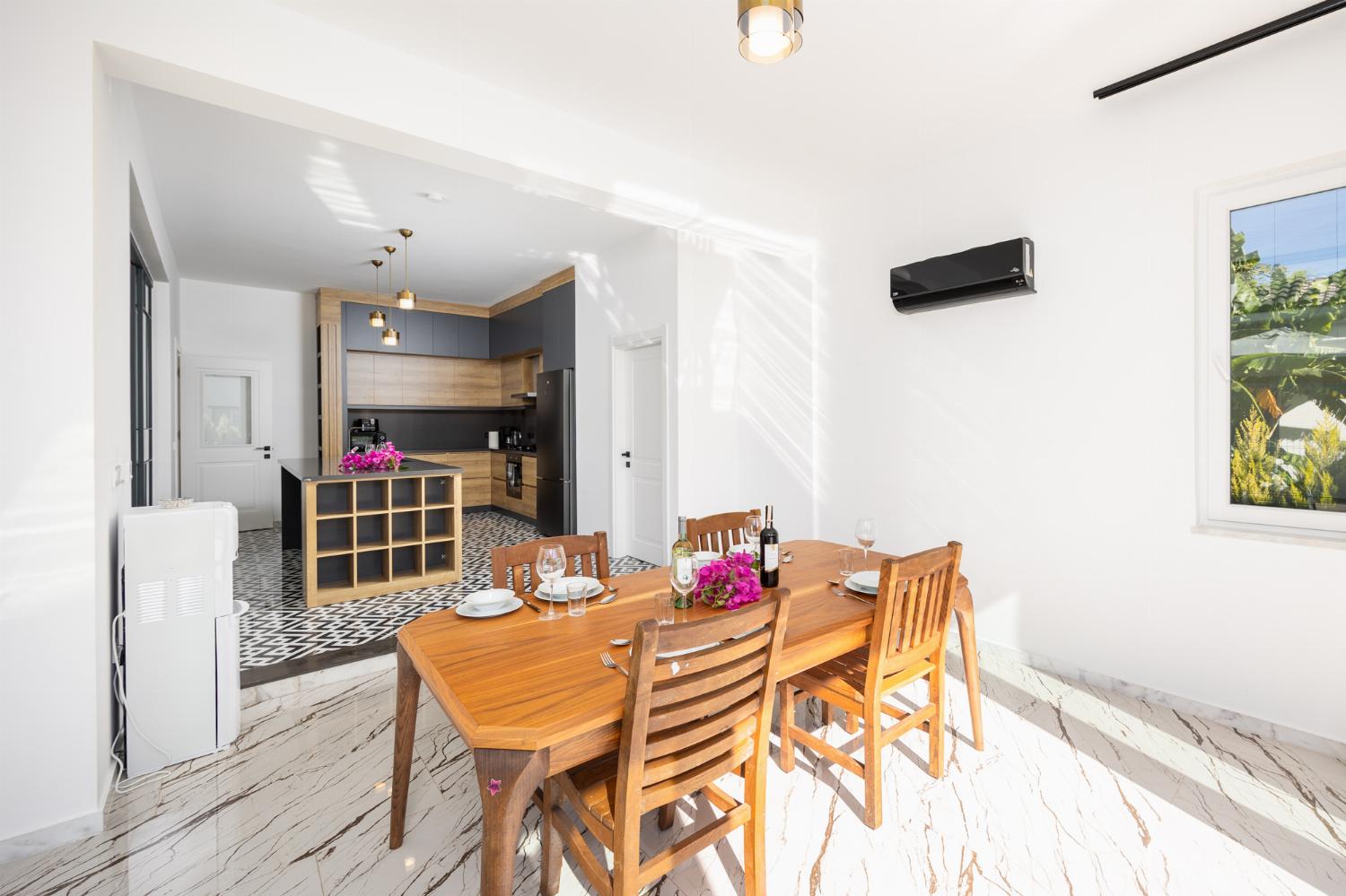 Dining area with A/C