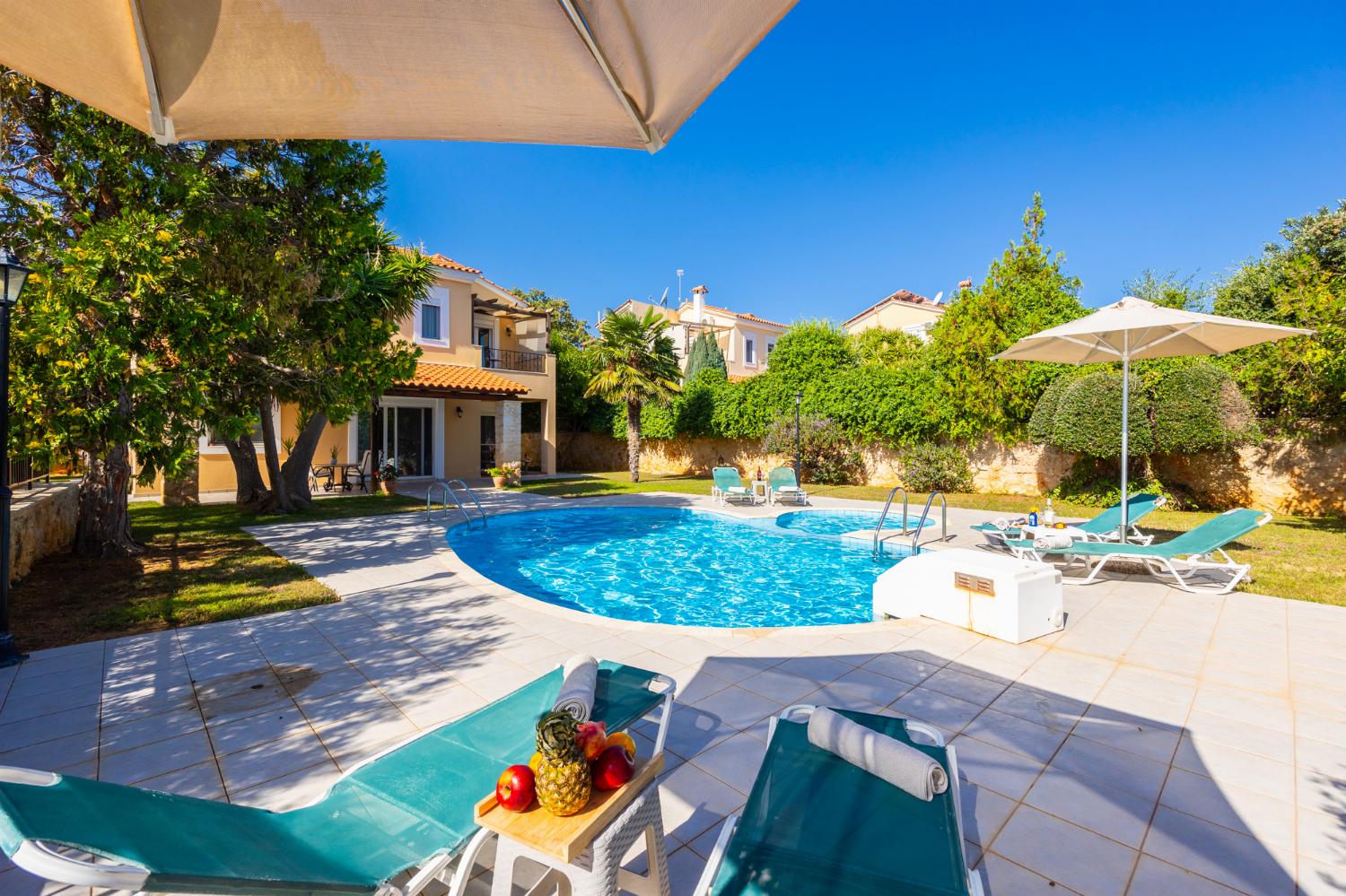 Beautiful villa with private pool, terrace, and garden