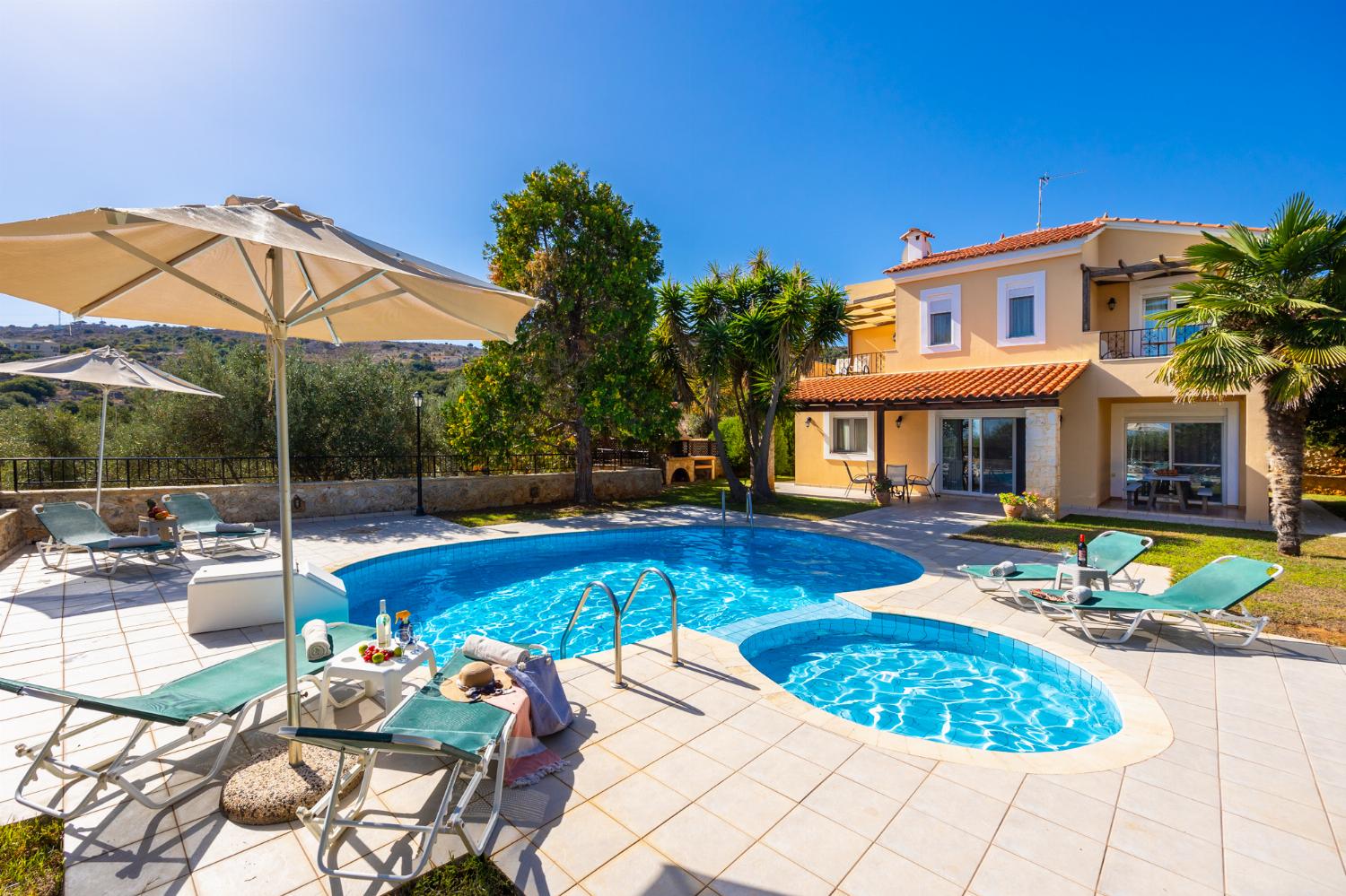 Beautiful villa with private pool, terrace, and garden