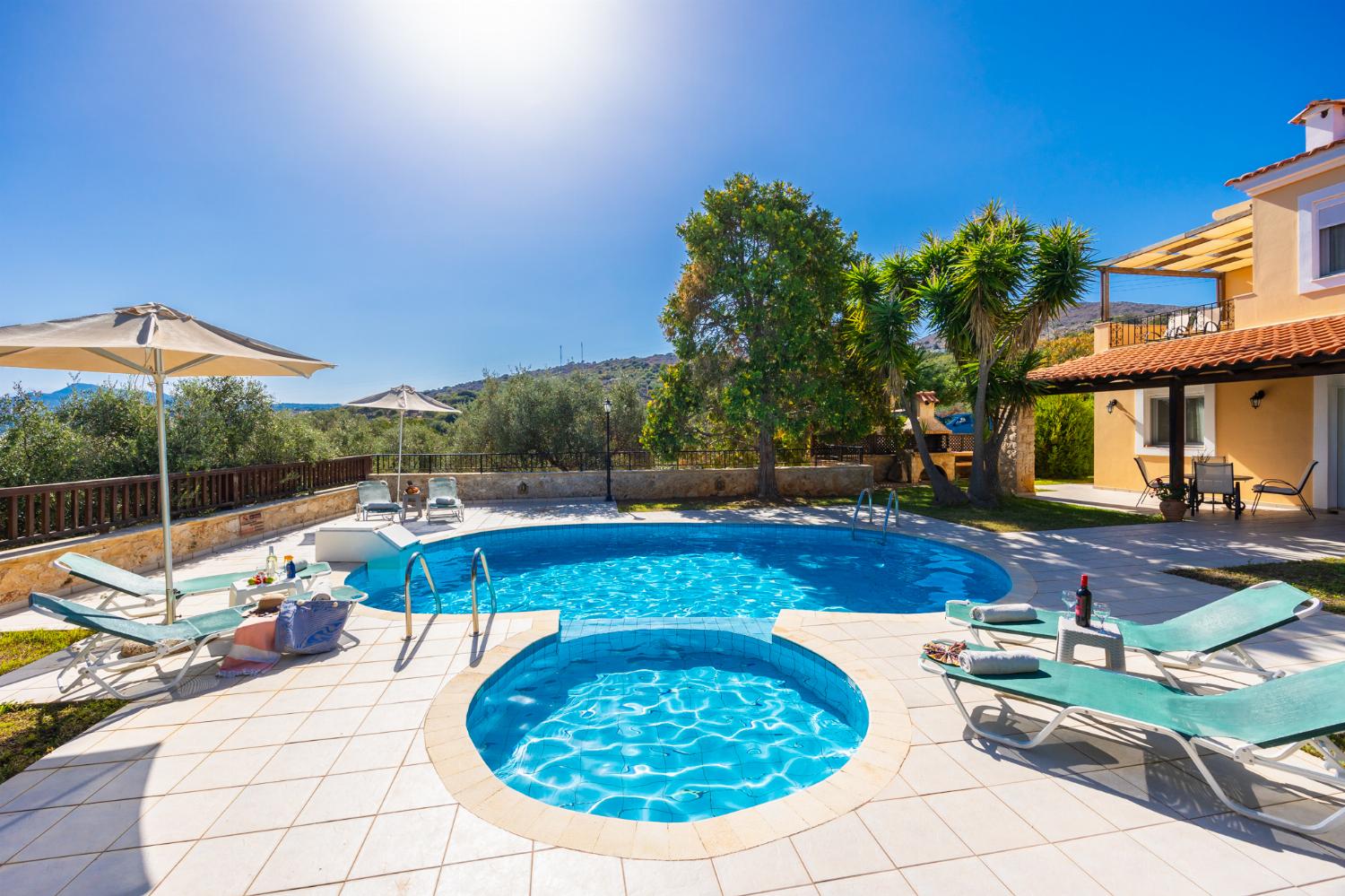 Beautiful villa with private pool, terrace, and garden