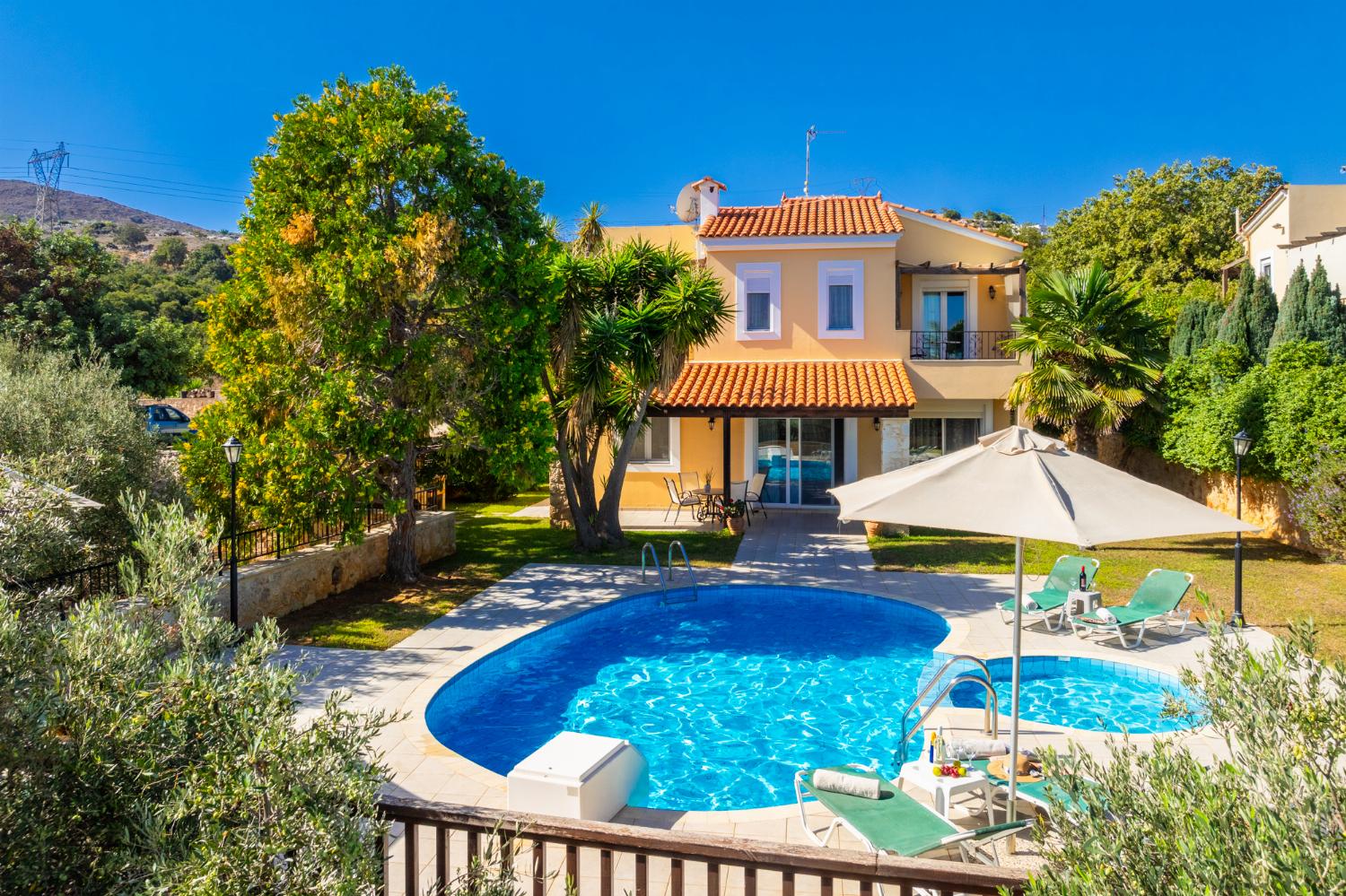 Beautiful villa with private pool, terrace, and garden