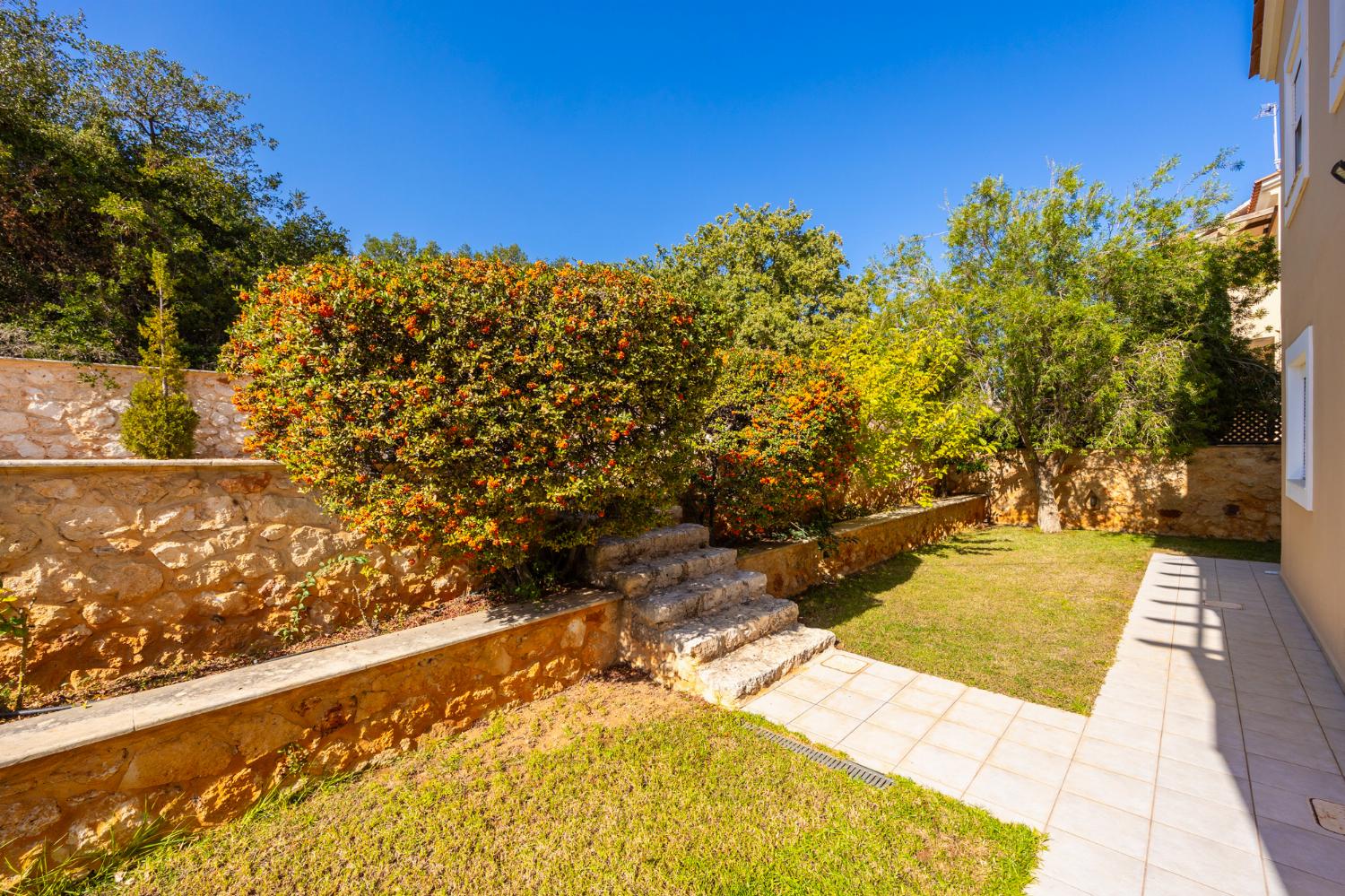 Garden area