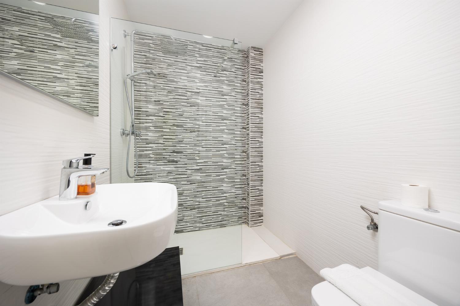 Family bathroom with shower