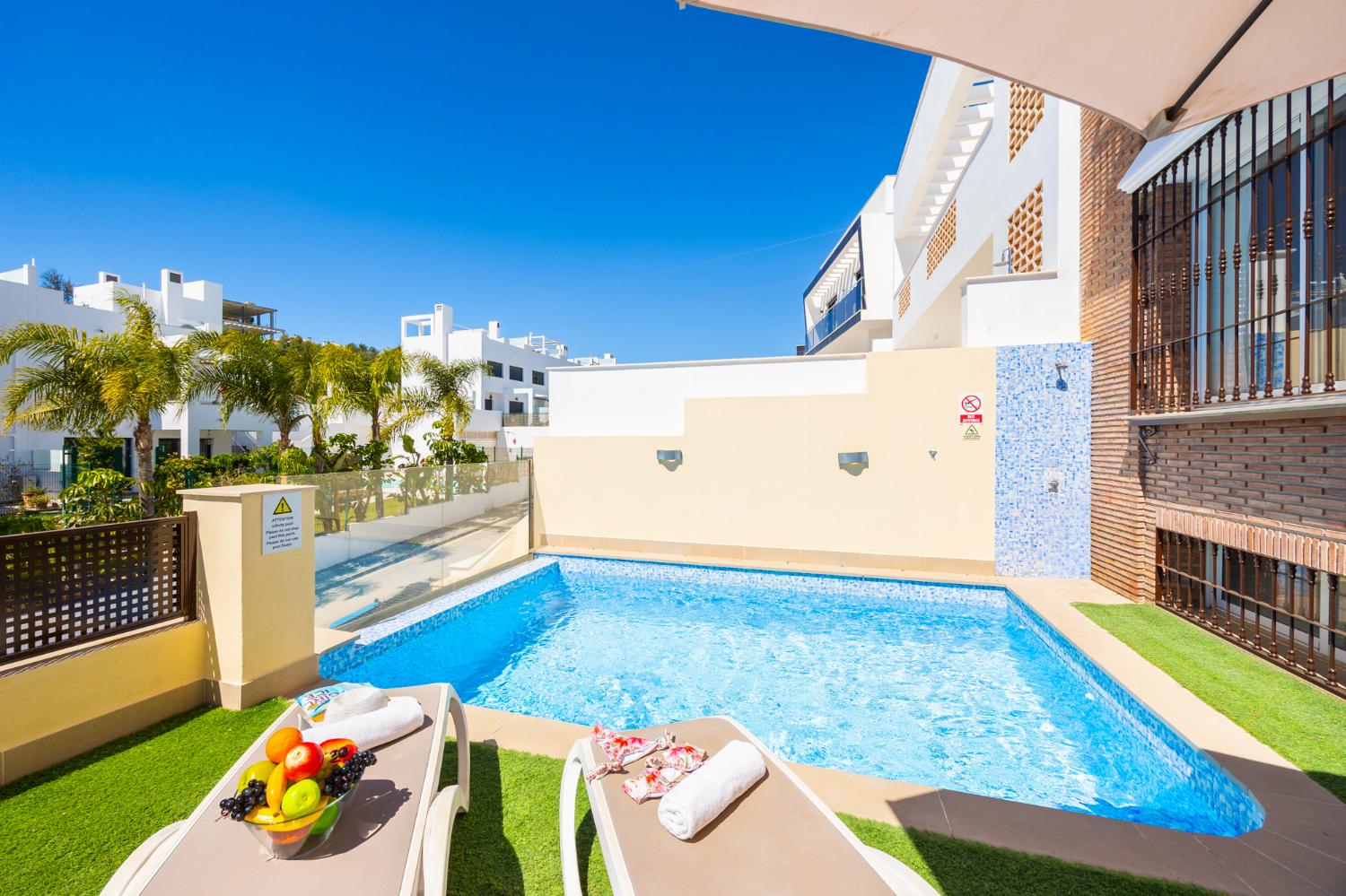 Private pool and terrace