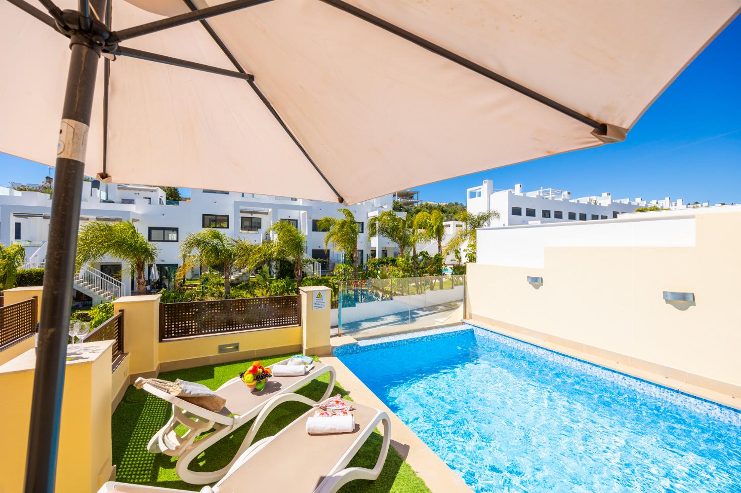 Private pool and terrace