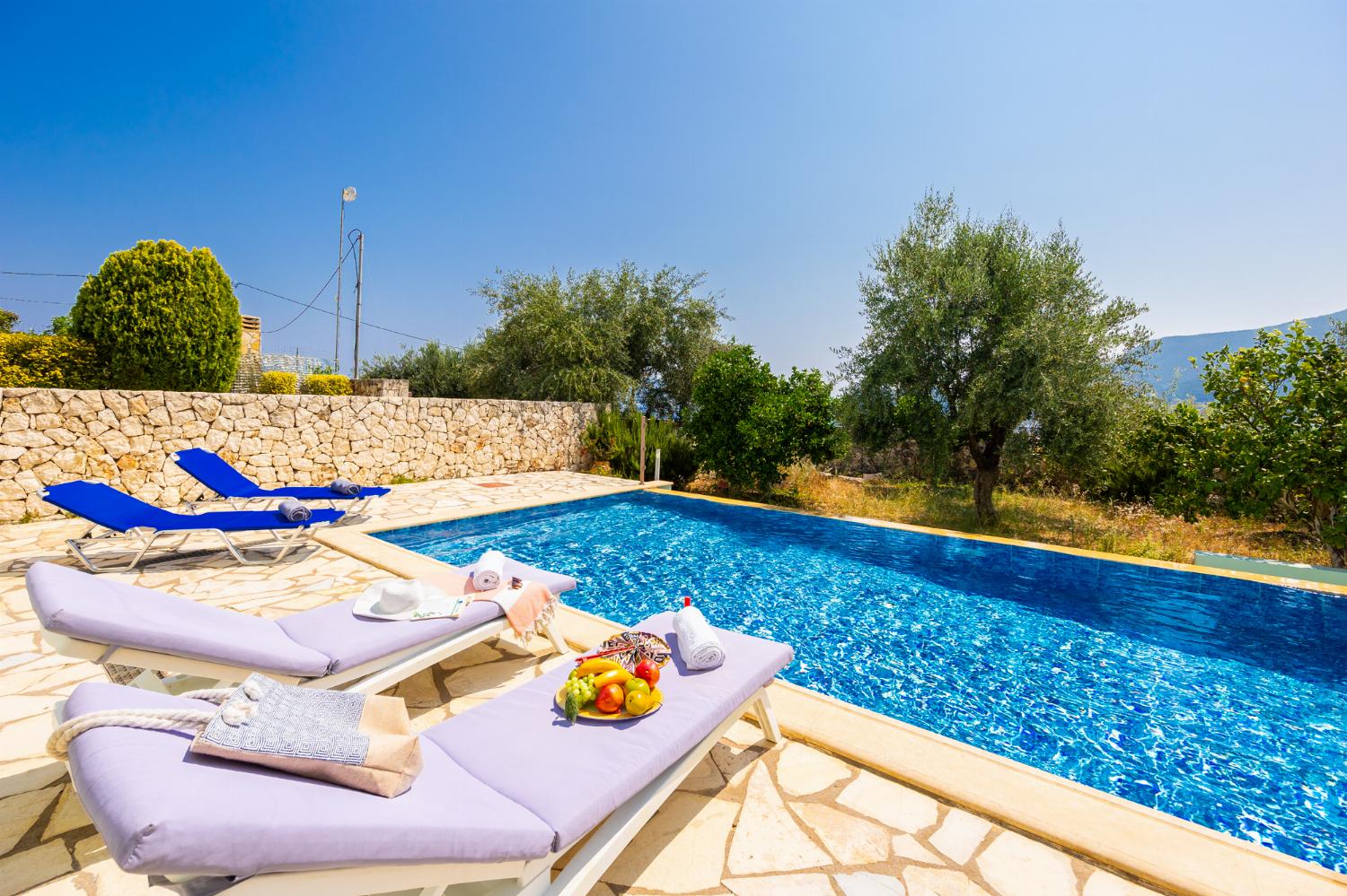 Private pool and terrace