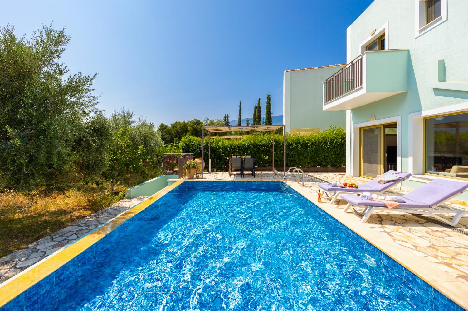 Private pool and terrace