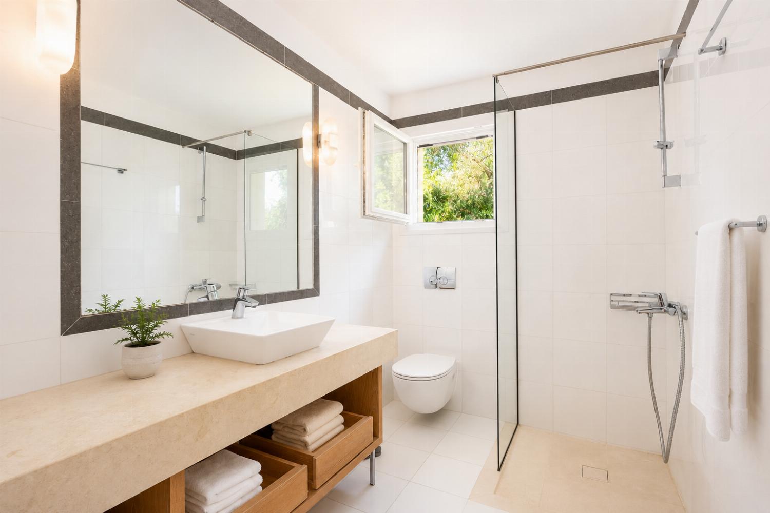 Family bathroom with shower