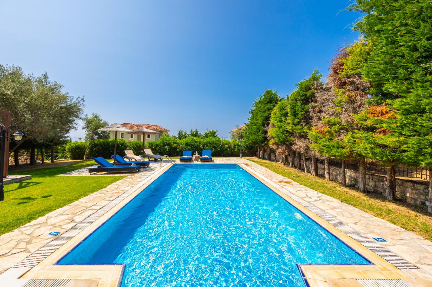 Private pool and terrace