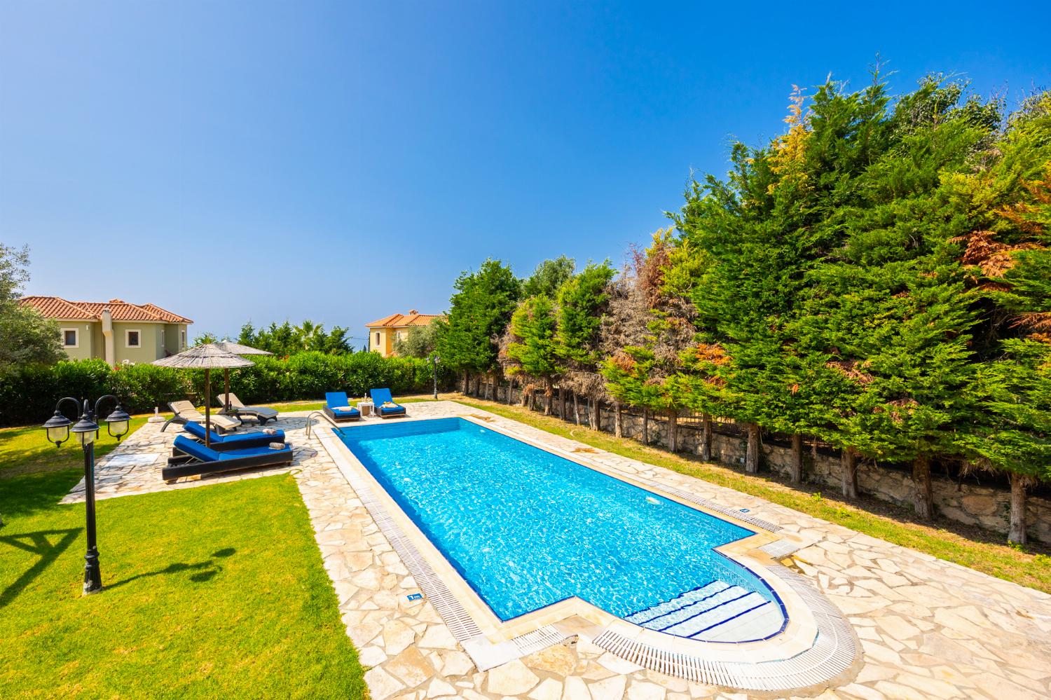 Private pool and terrace