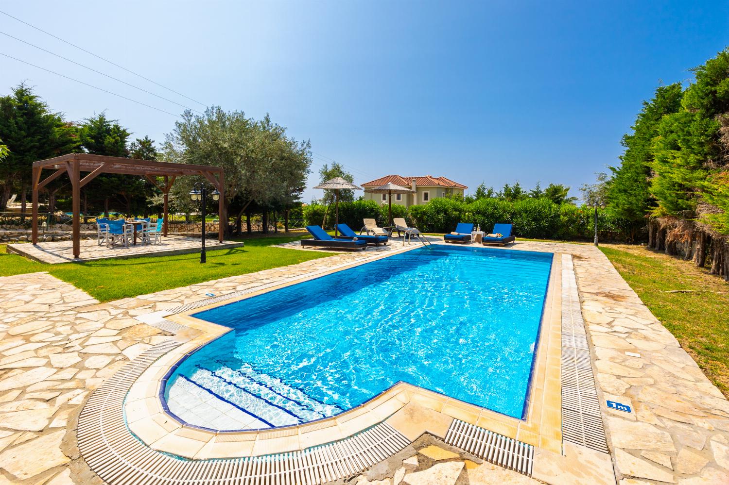 Private pool and terrace