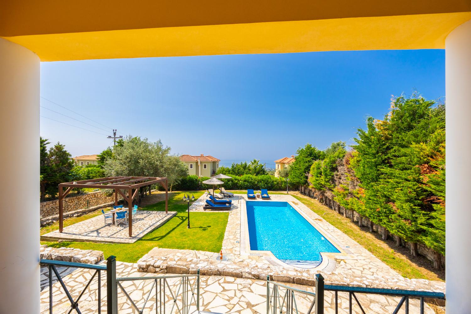 Private pool and terrace