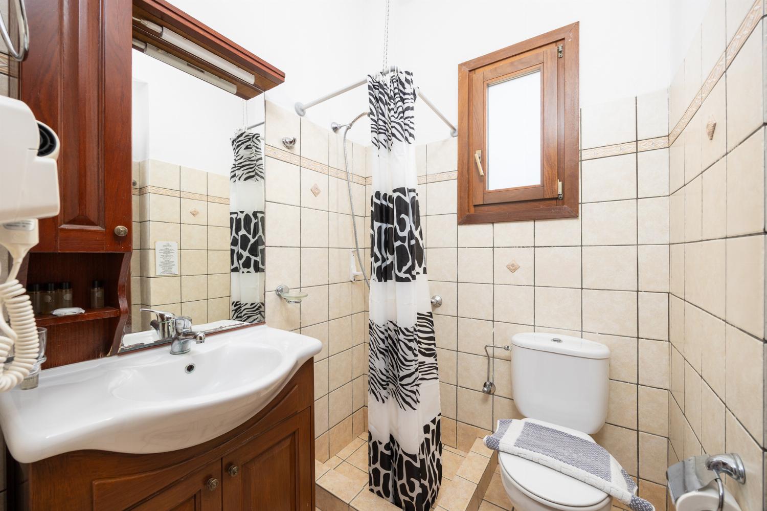 Family bathroom with shower