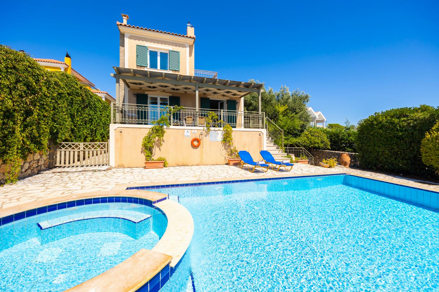 Beautiful villa with private pool and terrace with sea views