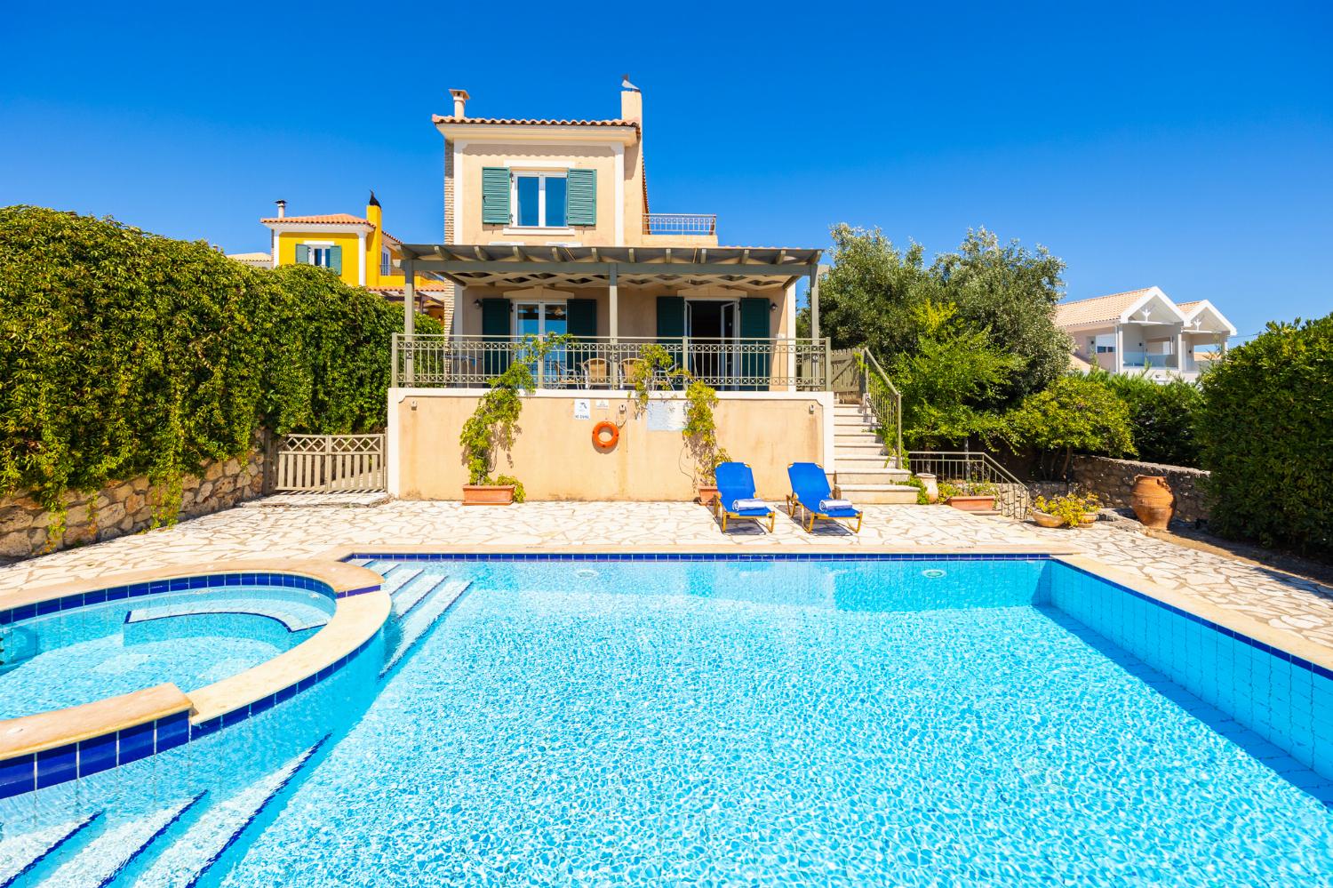 Beautiful villa with private pool and terrace with sea views