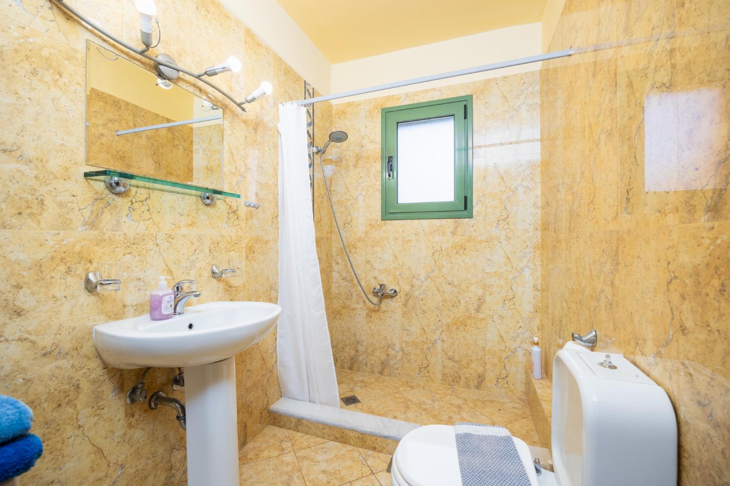 Family bathroom with shower