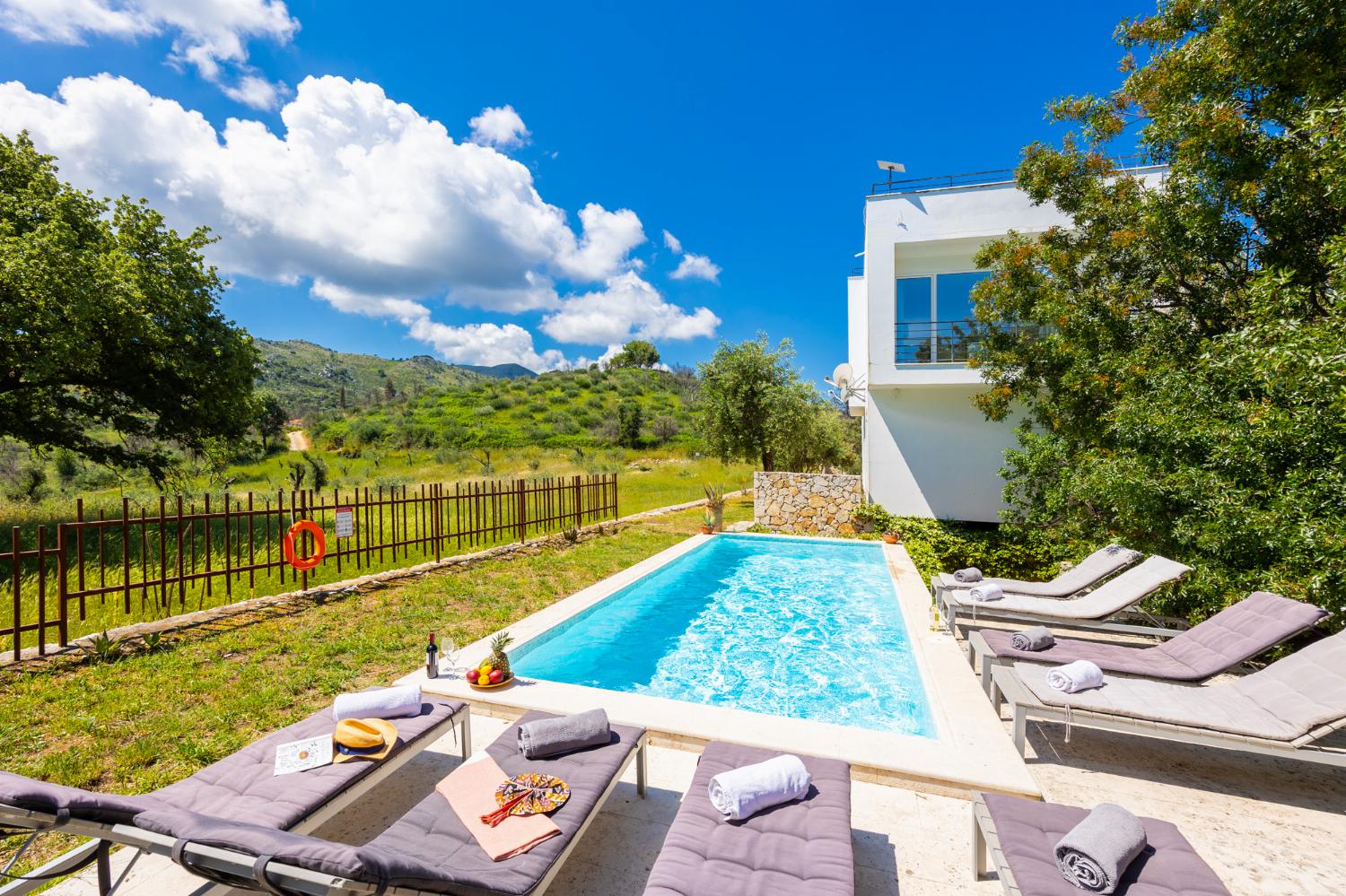 Beautiful villa with private pool and terrace
